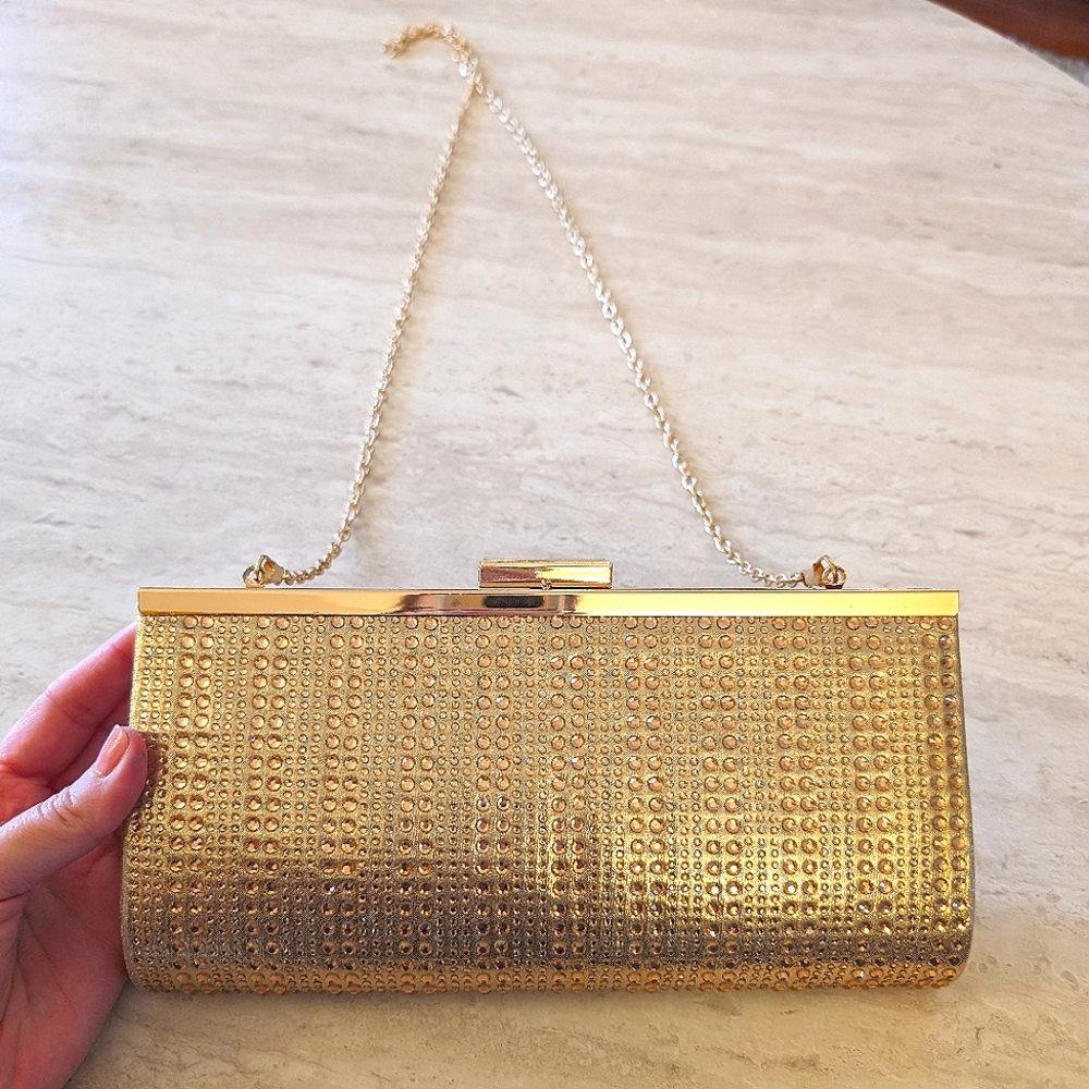 Rose Gold Wedding Purse